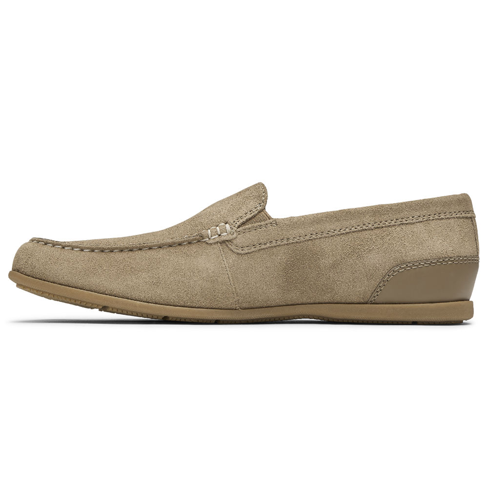 Rockport Mens Slip-On Olive - Malcom Venetian - UK 405-RZJNEY